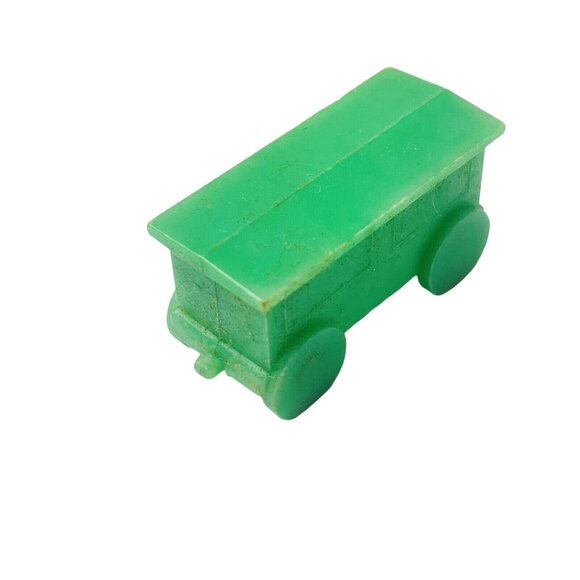 Toy Train Cars Plastic Giant Hong Kong Miniature Engine Coal Green Red Blue - Picture 10 of 16